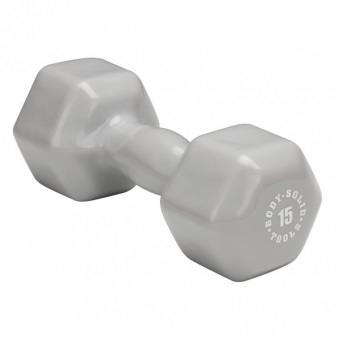 Гантель Body Solid в виниловой оболочке 6,8 кг (15lb), в виниловой оболочке 6,8 кг (15lb)
Гантель Body Solid в виниловой оболочке 6,8 кг (15lb), в виниловой оболочке 6,8 кг (15lb)