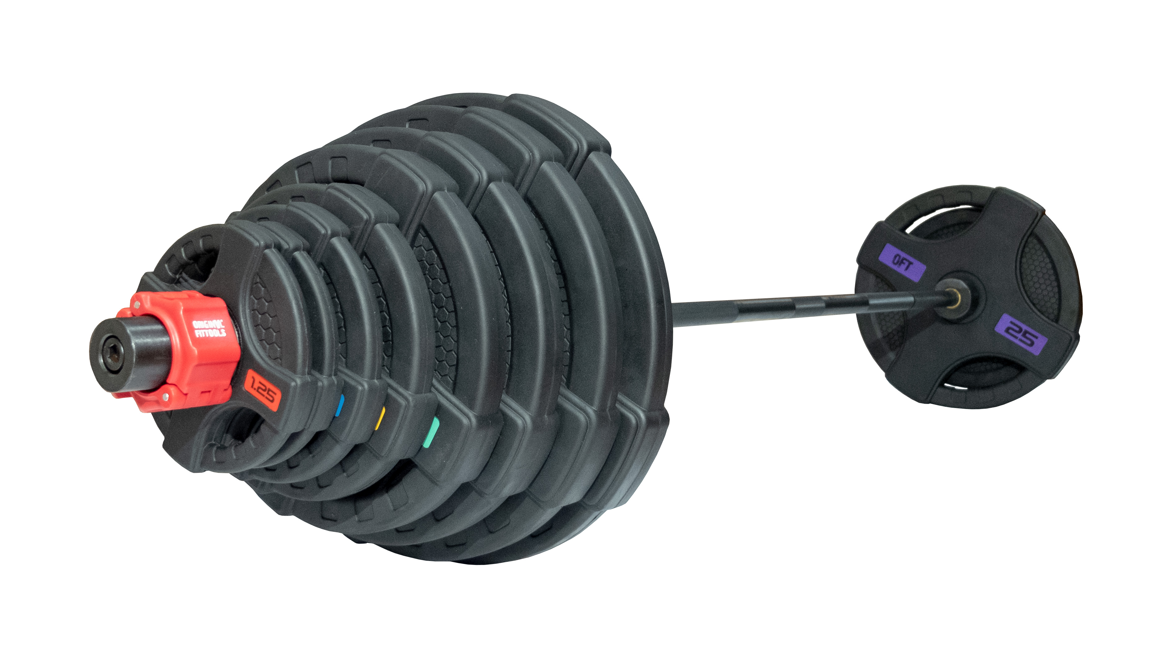 Штанга олимпийская OriginalFitTools 180 кг (диски с двумя хватами, черный гриф), FitTools 180 кг (диски с двумя хватами, черный гриф)
Штанга олимпийская OriginalFitTools 180 кг (диски с двумя хватами, черный гриф), FitTools 180 кг (диски с двумя хватами, черный гриф)