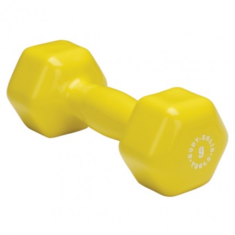 Гантель Body Solid в виниловой оболочке 4,1 кг (9lb), в виниловой оболочке 4,1 кг (9lb)
Гантель Body Solid в виниловой оболочке 4,1 кг (9lb), в виниловой оболочке 4,1 кг (9lb)