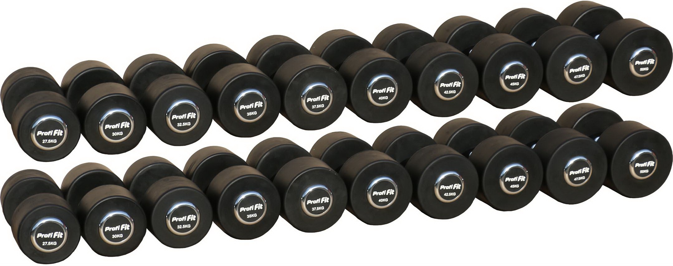 Гантельный ряд PROFI-FIT PROFESSIONAL 27,5 кг - 50 кг (10 пар), шаг 2,5 кг, PROFESSIONAL 27,5 кг - 50 кг (10 пар), шаг 2,5 кг
Гантельный ряд PROFI-FIT PROFESSIONAL 27,5 кг - 50 кг (10 пар), шаг 2,5 кг, PROFESSIONAL 27,5 кг - 50 кг (10 пар), шаг 2,5 кг