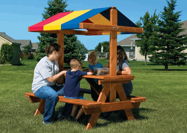 Уютный столик со скамейками и тентом Rainbow Play Sistems (Cozy Picnic Table RYB), Play Sistems (Cozy Picnic Table RYB)
Уютный столик со скамейками и тентом Rainbow Play Sistems (Cozy Picnic Table RYB), Play Sistems (Cozy Picnic Table RYB)