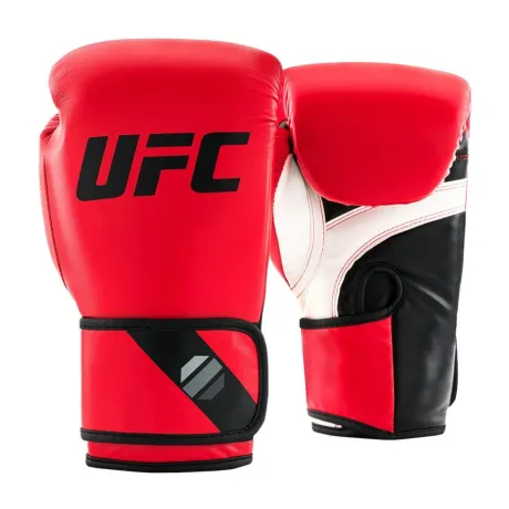 Перчатки UFC тренировочные для спаринга 12 унций красные