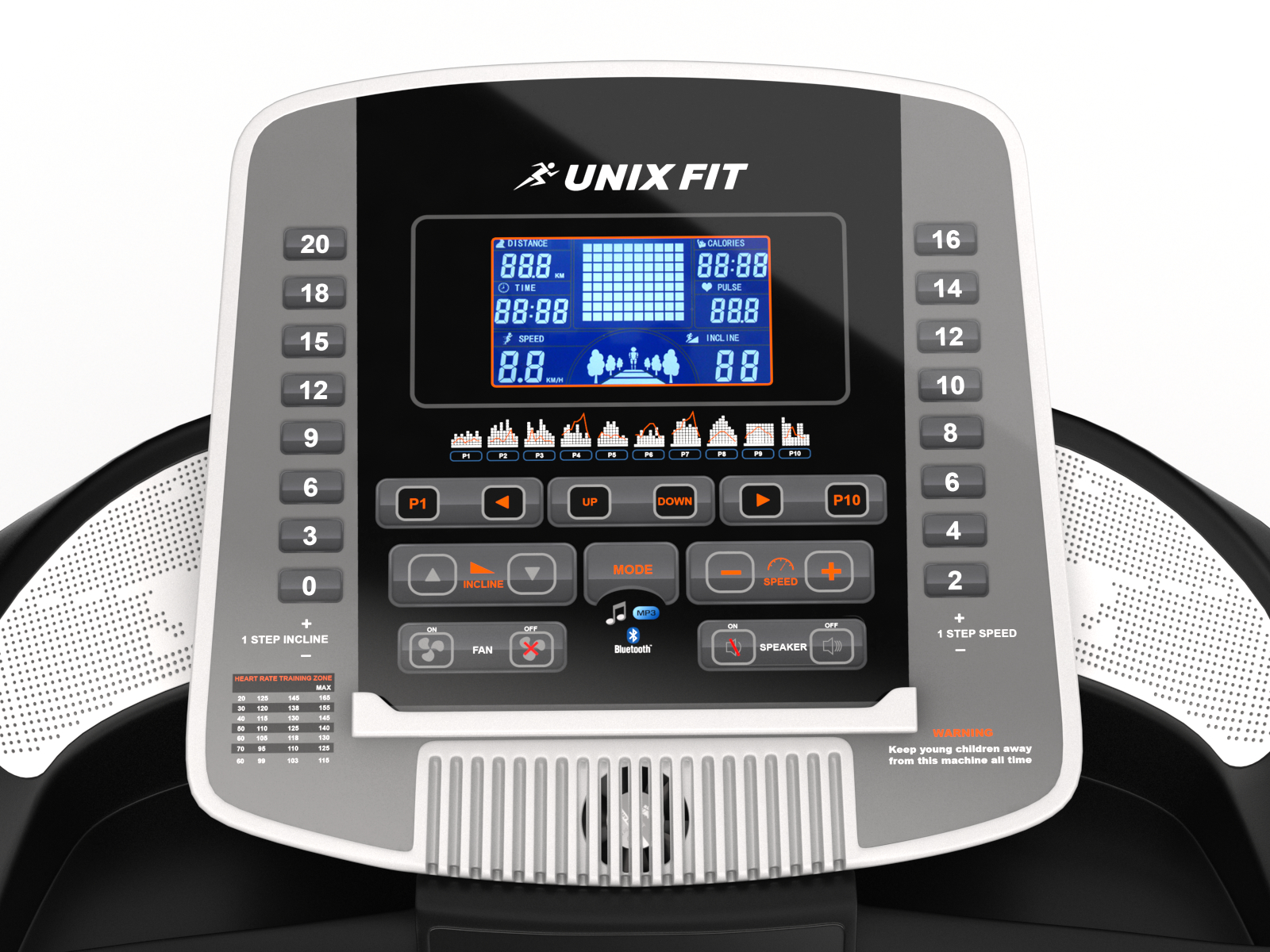 Беговая дорожка UNIXFIT MX-970F