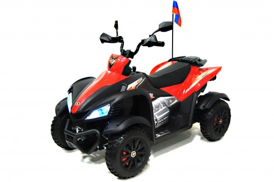 Квадроцикл RiverToys Р333РР красный