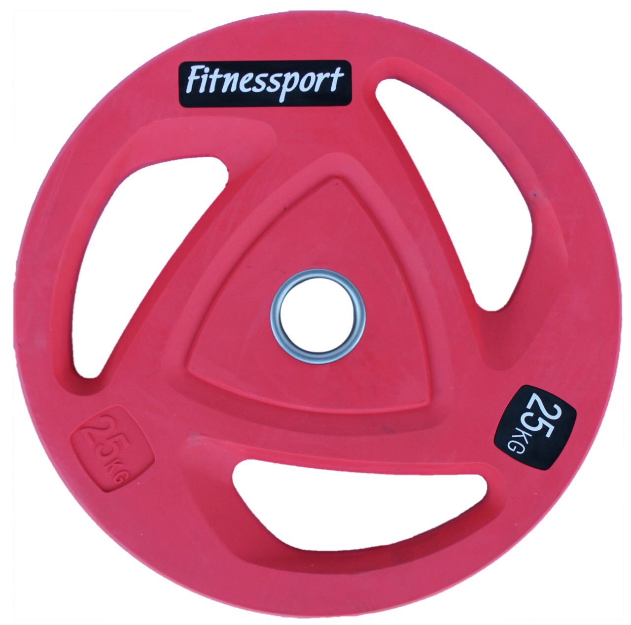 

Диск олимпийский обрезиненный цветной Fitnessport RCP20-25, RCP20-25