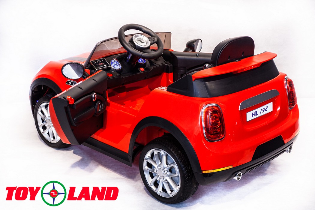 Электромобиль ToyLand Mini Cooper HL 198 красный