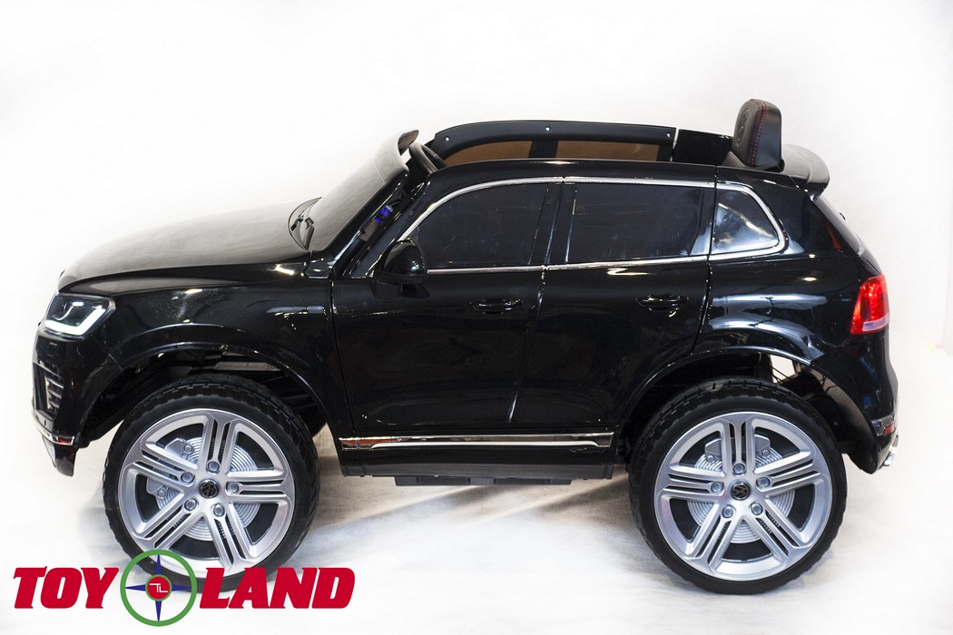 Детский электромобиль ToyLand Volkswagen Touareg черный (краска)