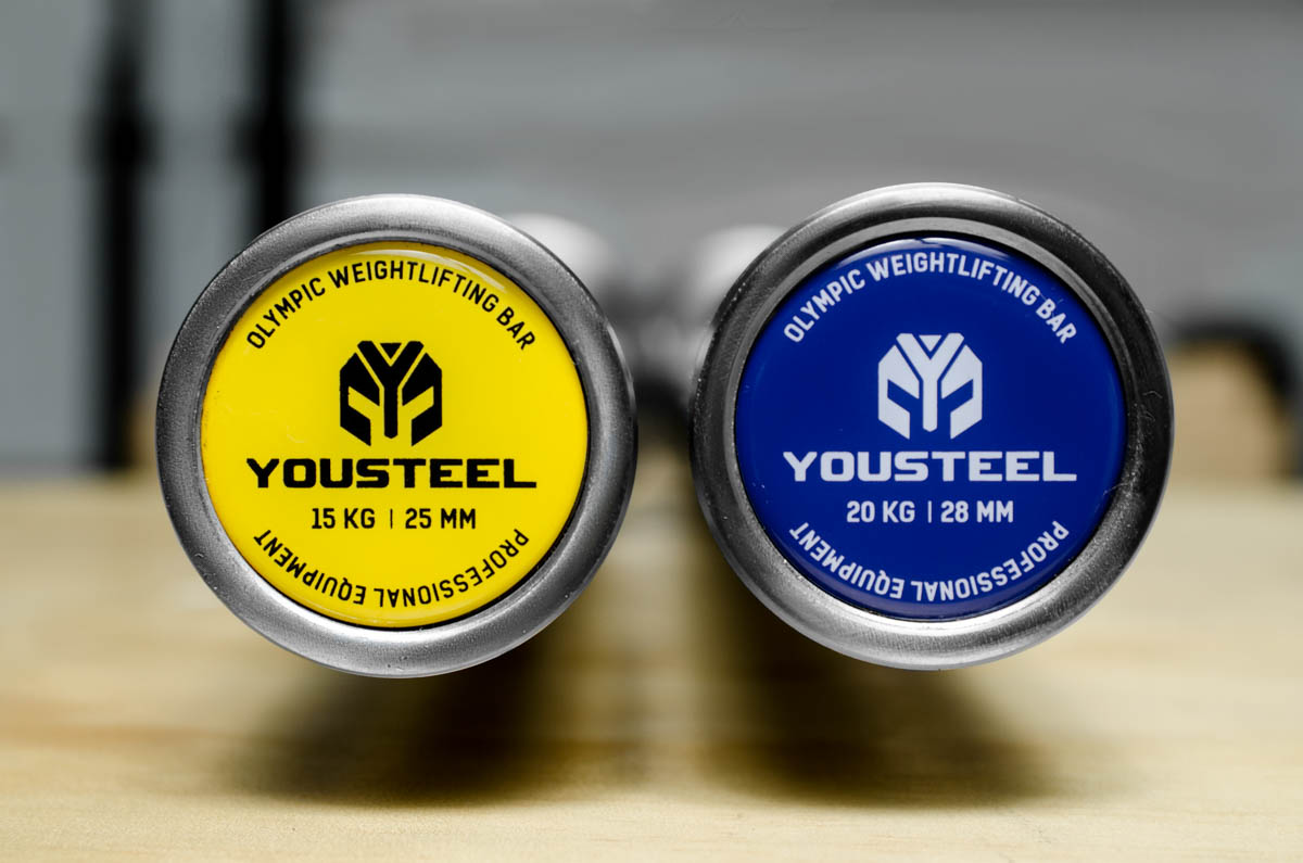 Гриф Yousteel олимпийский тяжелоатлетический женский 15кг