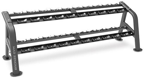 

Стойка для гантелей (10 пар) BRONZE GYM BR-1025, BR-1025