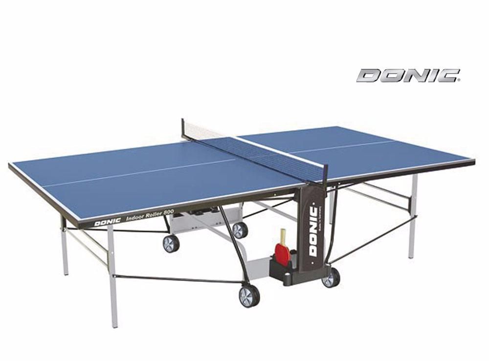 

Теннисный стол Donic Indoor Roller 800 синий с сеткой, Indoor Roller 800 синий с сеткой