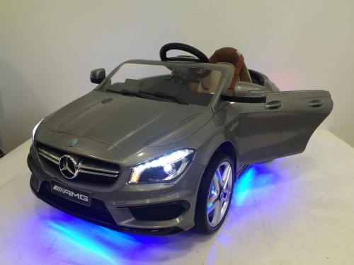 Детский электромобиль RiverToys Mercedes-Benz CLA 45 (А777АА) серебристый