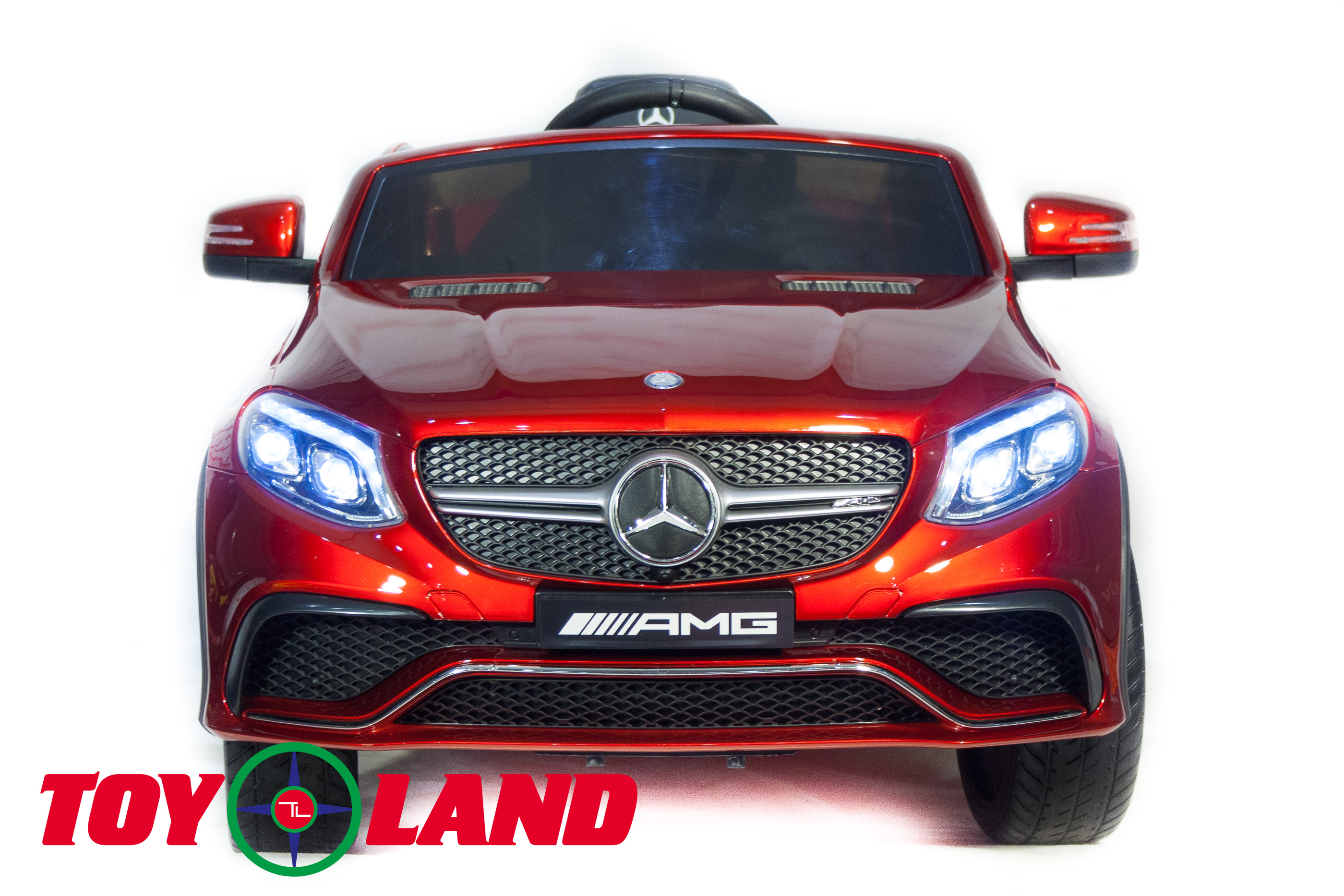 Детский электромобиль ToyLand Mercedes-Benz AMG GLE63S Coupe красный краска