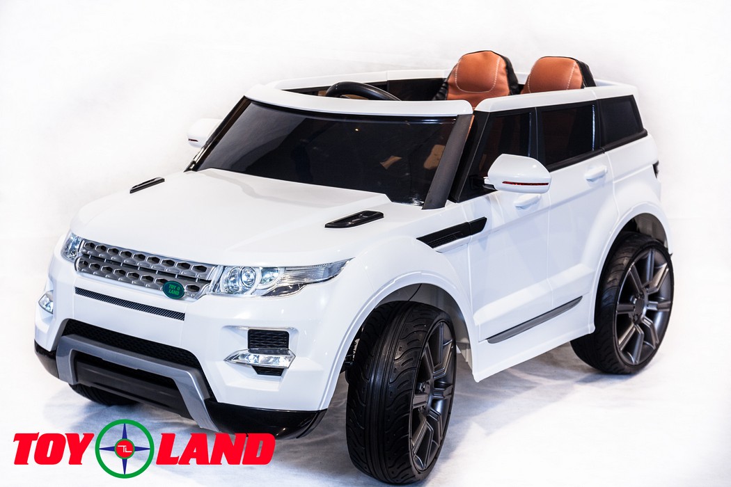 Электромобиль джип ToyLand Range Rover 0903 белый