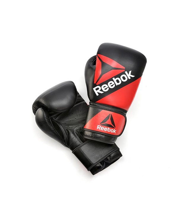Перчатки для бокса, кожа, 16oz REEBOK RSCB-10200RDBK