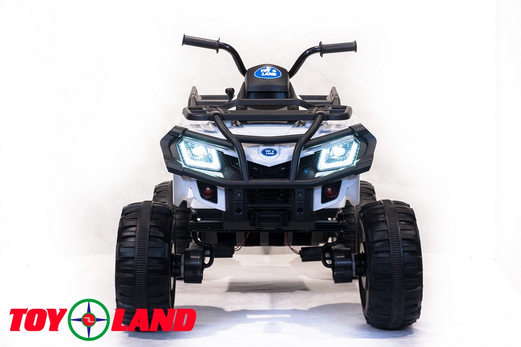 Электроквадроцикл ToyLand 0909 Grizzly Next 4x4 белый