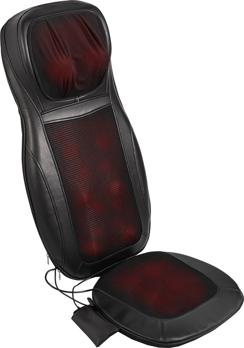 массажная накидка на офисное кресло для спины и шеи