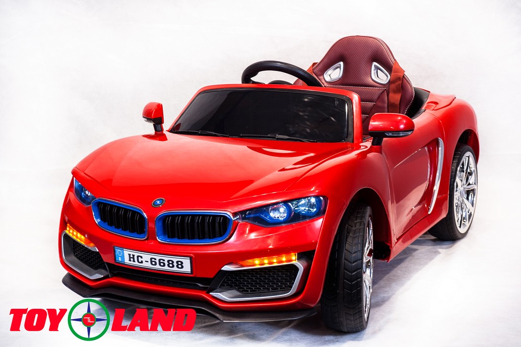 Легковой электромобиль ToyLand BMW HC 6688 красный