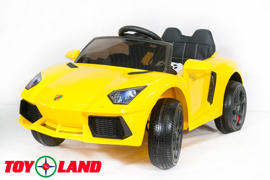 Электромобиль ToyLand Lamborghini BBH 1188 желтый (краска)