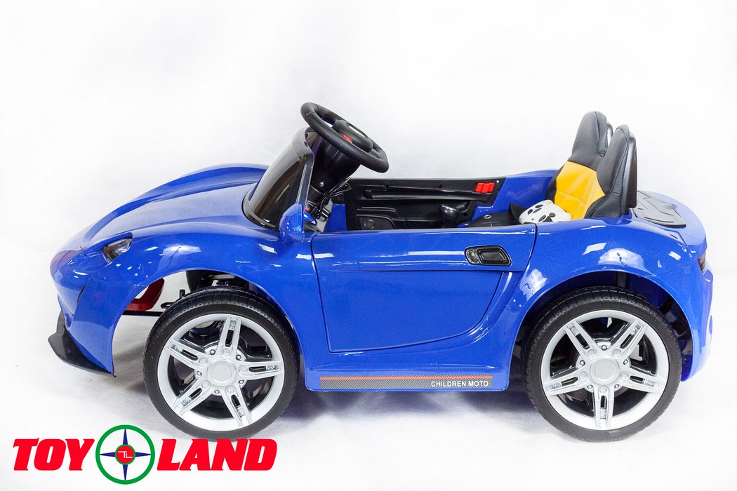 Электромобиль ToyLand Porsche Sport mini BBH 7188 синий (краска)