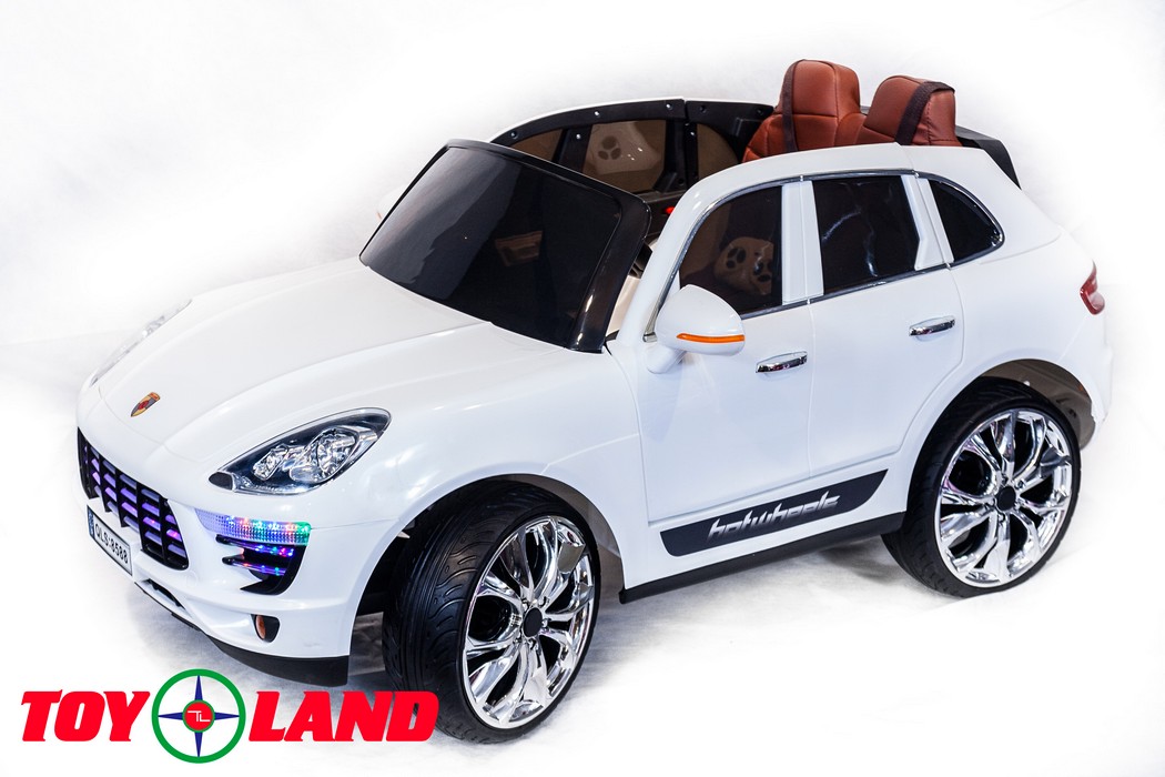 Электромобиль ToyLand Porsche Macan QLS 8588 белый