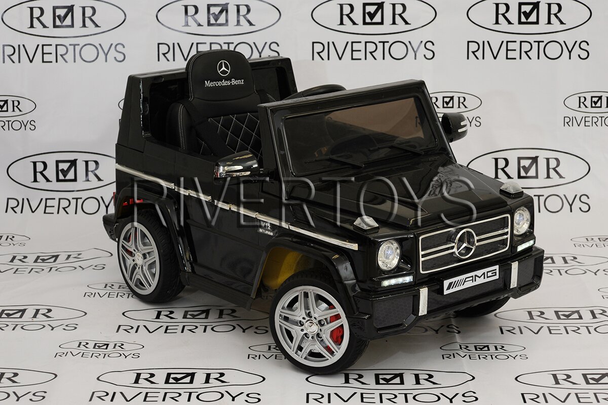 Электромобиль RiverToys Mercedes-Benz G65 глянец LS-528 (ЛИЦЕНЗИОННАЯ МОДЕЛЬ)