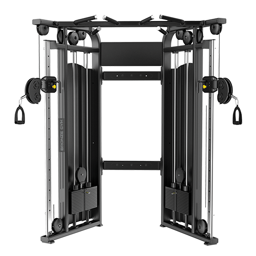

Двойная регулируемая тяга BRONZE GYM BW-1017, BW-1017