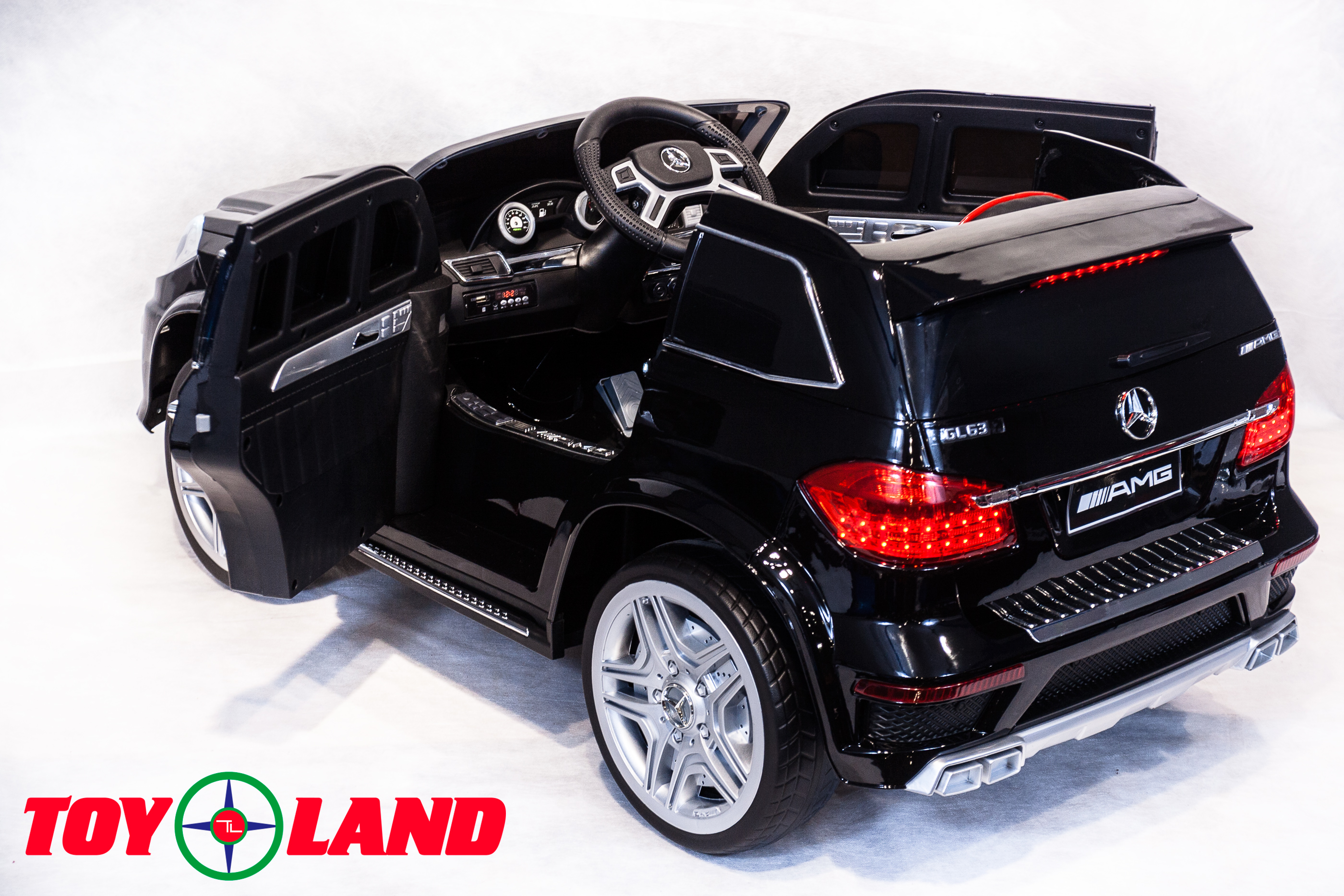 Электромобиль ToyLand Mercedes-Benz GL63 черный