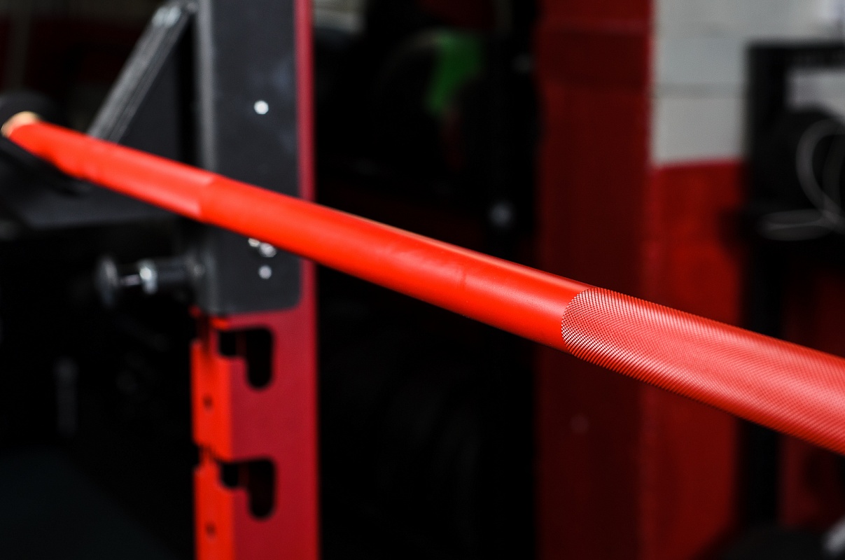 Гриф Yousteel CrossTraining bar XF-20 RED - CHROME