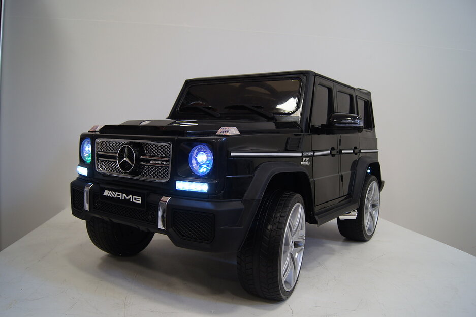 Электромобиль RiverToys Mercedes-Benz G65 AMG черный