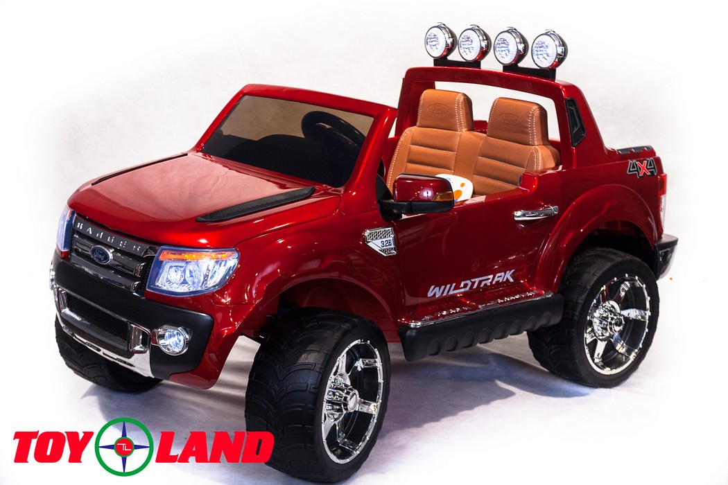 Электромобиль ToyLand Ford Ranger красный