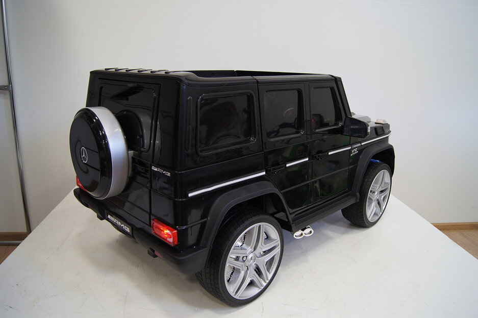 Электромобиль RiverToys Mercedes-Benz G65 AMG черный