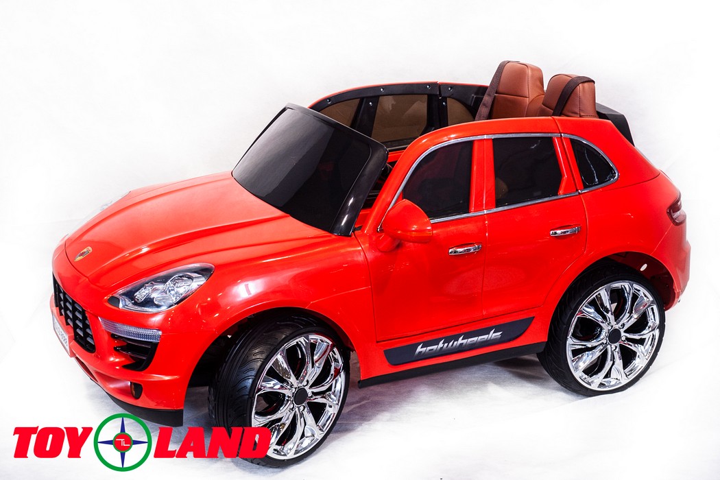 Электромобиль ToyLand Porsche Macan QLS 8588 красный