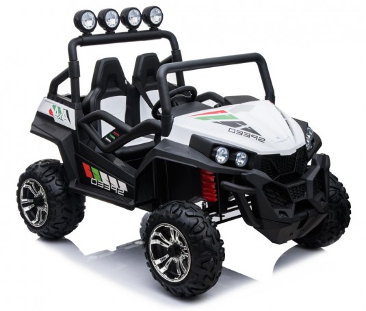 Электромобиль RiverToys T888TT 4WD белый (spider)