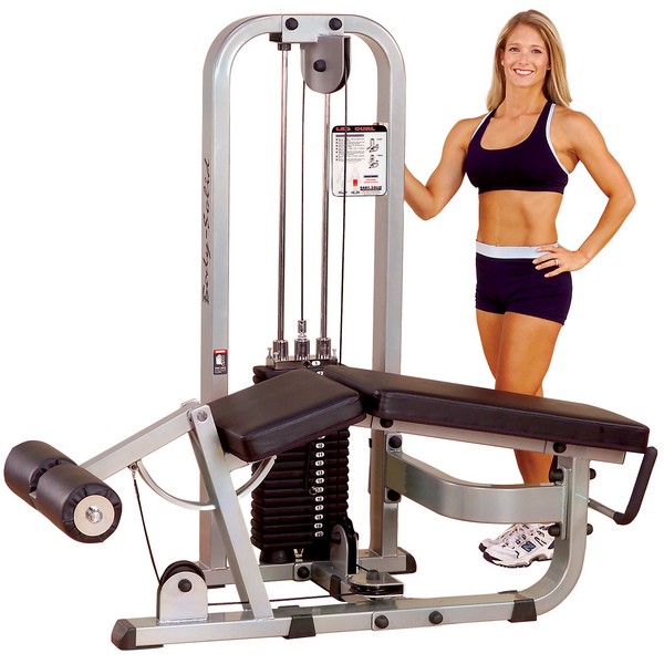 Сгибание ног лежа Body Solid SLC400G-3 PRO CLUB LINE с весовым стеком 140 кг