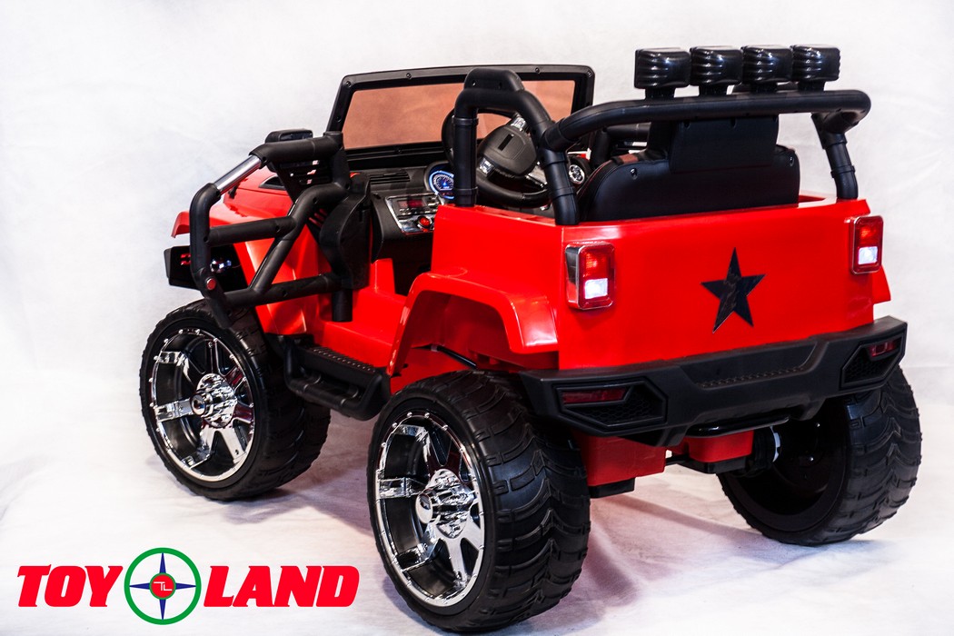 Электромобиль ToyLand Jeep SH 888 красный