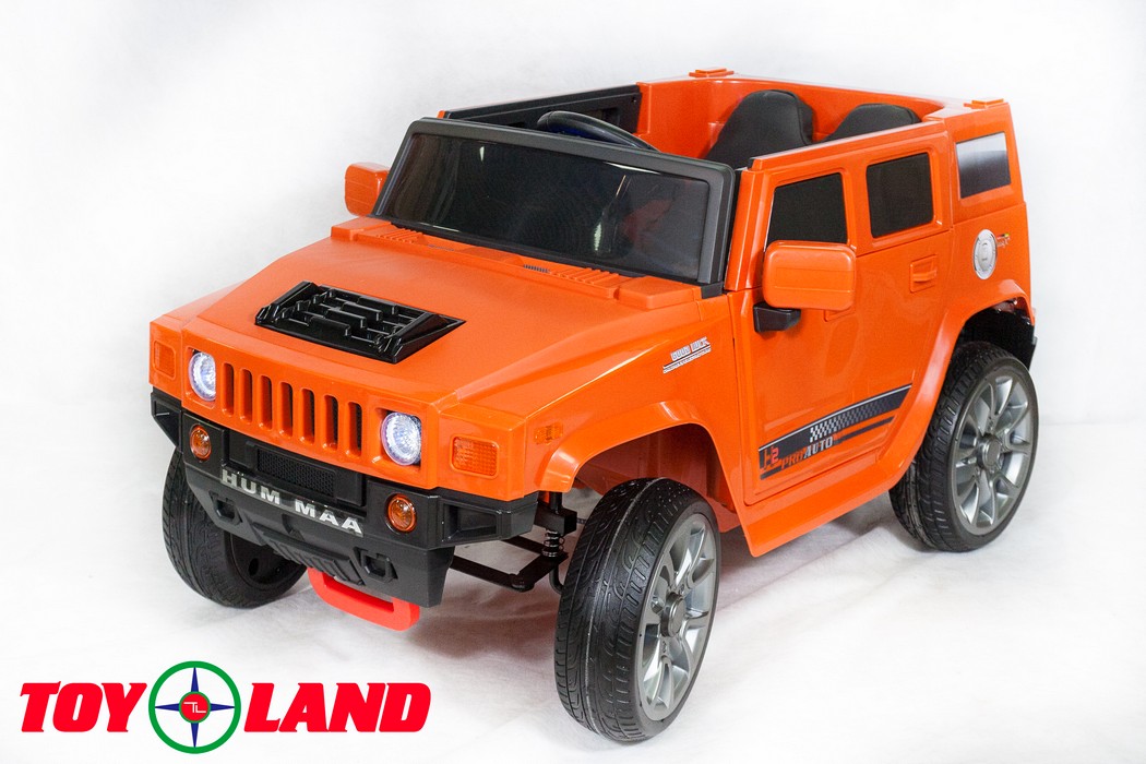 Электромобиль ToyLand Hummer BBH1588 оранжевый