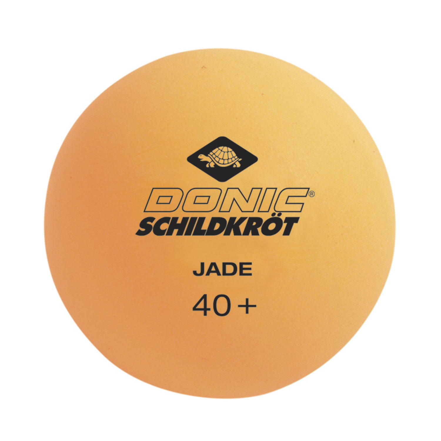 Мячики для настольного тенниса DONIC JADE 40+ 6 шт оранжевый