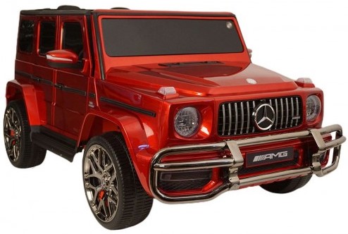 Детский электромобиль RiverToys Mercedes-AMG G63 4WD (S307) вишневый глянец