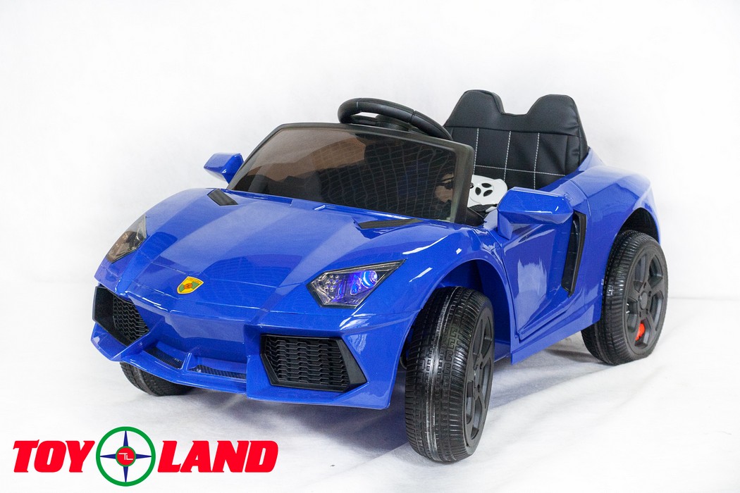 Электромобиль ToyLand Lamborghini BBH 1188 синий (краска)