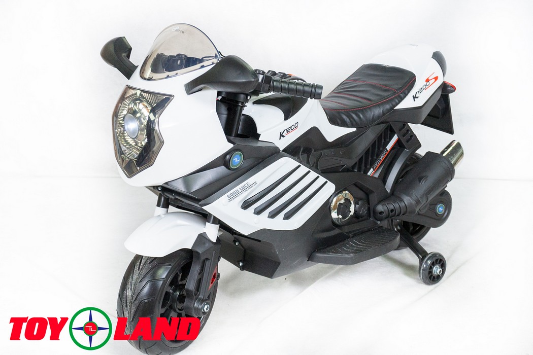 Электромотоцикл ToyLand Moto Sport LQ 168 белый