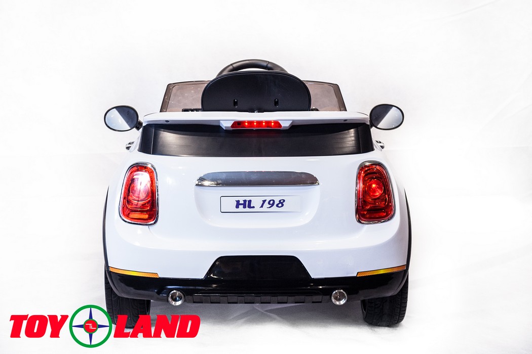 Электромобиль ToyLand Mini Cooper HL 198 белый