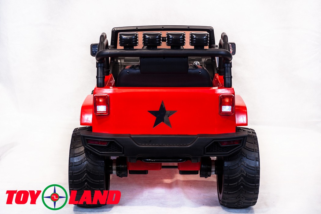 Электромобиль ToyLand Jeep SH 888 красный