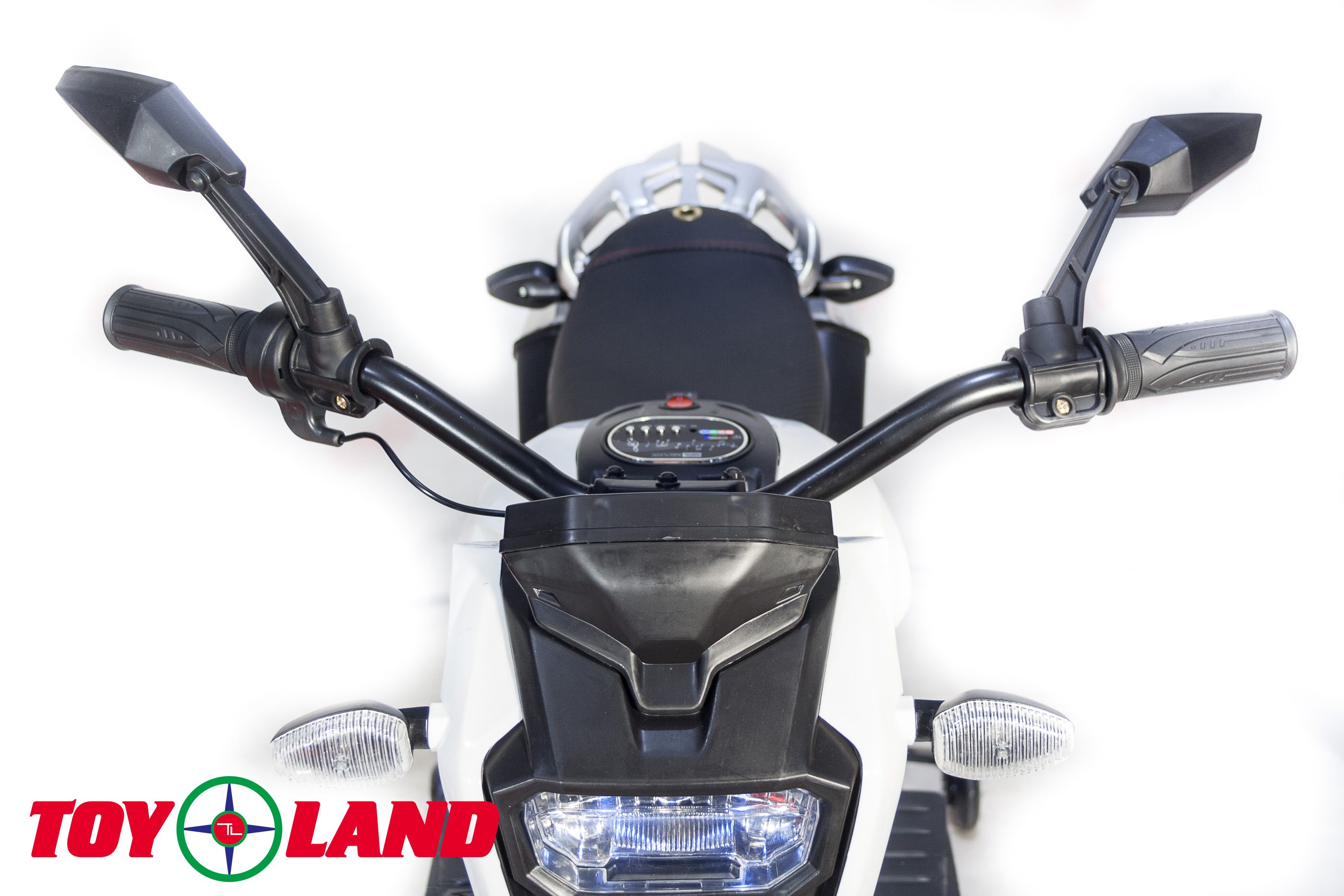 Электромотоцикл ToyLand Moto Sport DLS01 белый