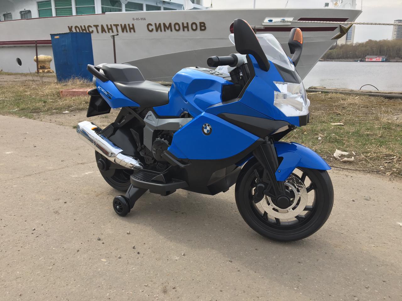 Электромотоцикл Moto BMW K1300 S синий