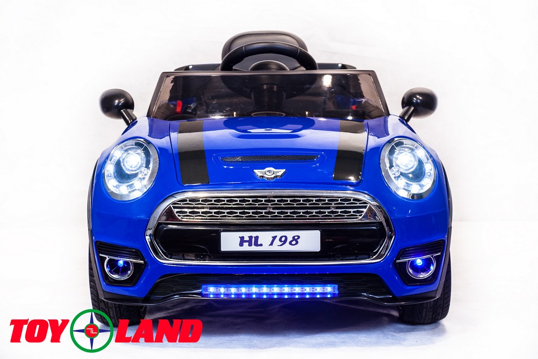 Электромобиль ToyLand Mini Cooper HL 198 синий