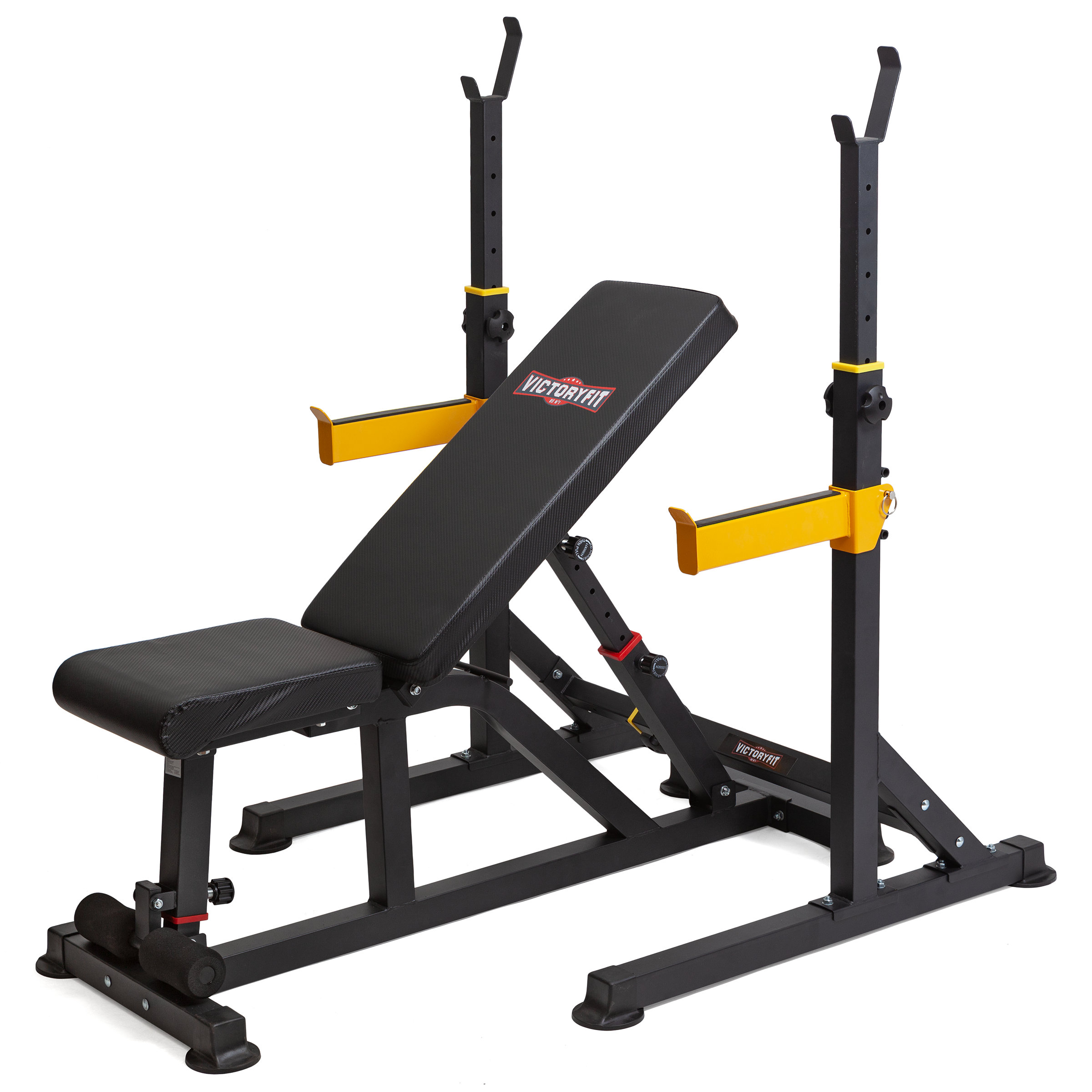 

Силовая скамья и стойка для штанги VictoryFit VF-T25, VF-T25