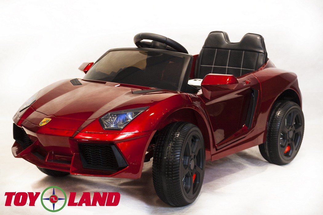 Электромобиль ToyLand Lamborghini BBH 1188 красный (краска)