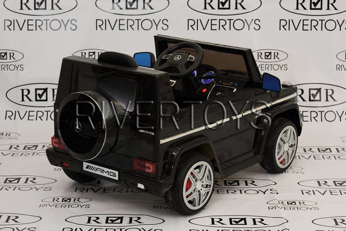 Электромобиль RiverToys Mercedes-Benz G65 глянец LS-528 (ЛИЦЕНЗИОННАЯ МОДЕЛЬ)