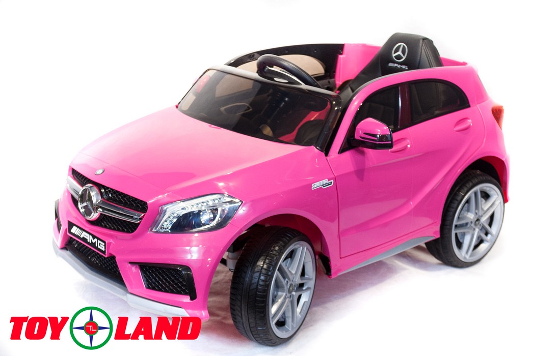 Электромобиль ToyLand Mercedes-Benz A45 розовый