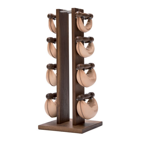 

Набор гантелей с подставкой NOHrD Swing Turm орех 40 кг, Swing Turm орех 40 кг